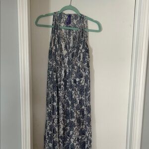 Seraphine Blue Floral Dress